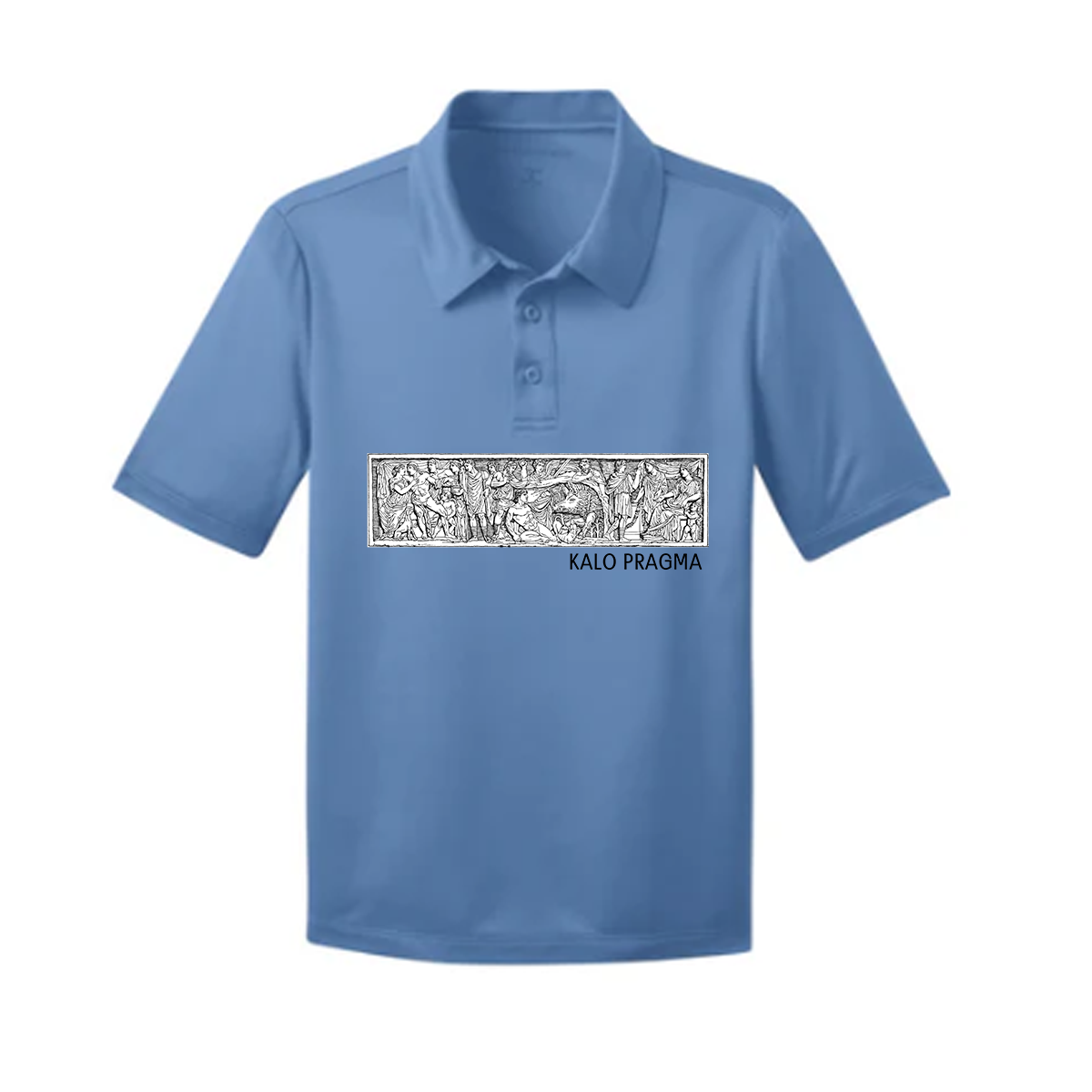 Port Authority® Youth Silk Touch™ Performance Polo, Full Color