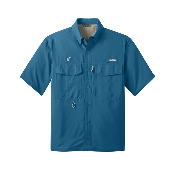 eddie bauer fishing pole Eddie Bauer Short-Sleeve Performance Fishing Shirt
