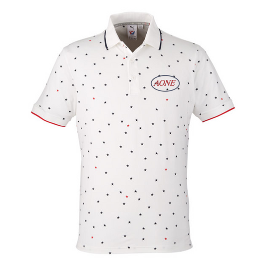 Puma Golf Men's Volition Skylight Patriotic Polo