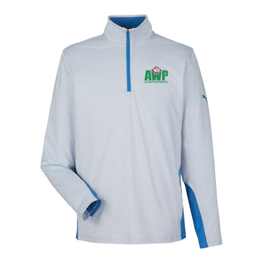 Puma Golf Men's Mesa Stripe Quarter-Zip