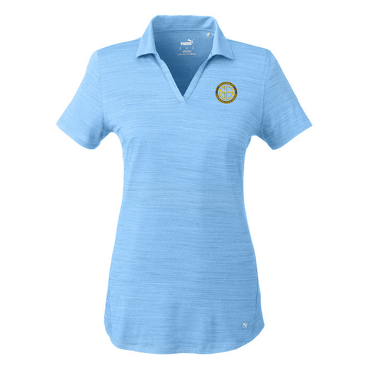 Puma Golf Ladies' Cloudspun Free V-Neck Polo