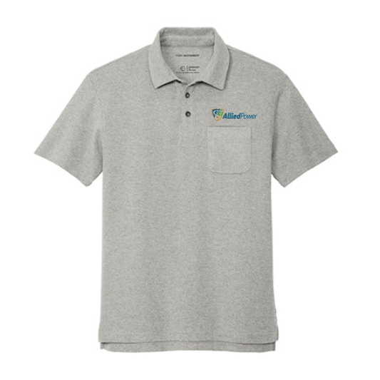 Port Authority® C-FREE ® Cotton Blend Pique Pocket Polo
