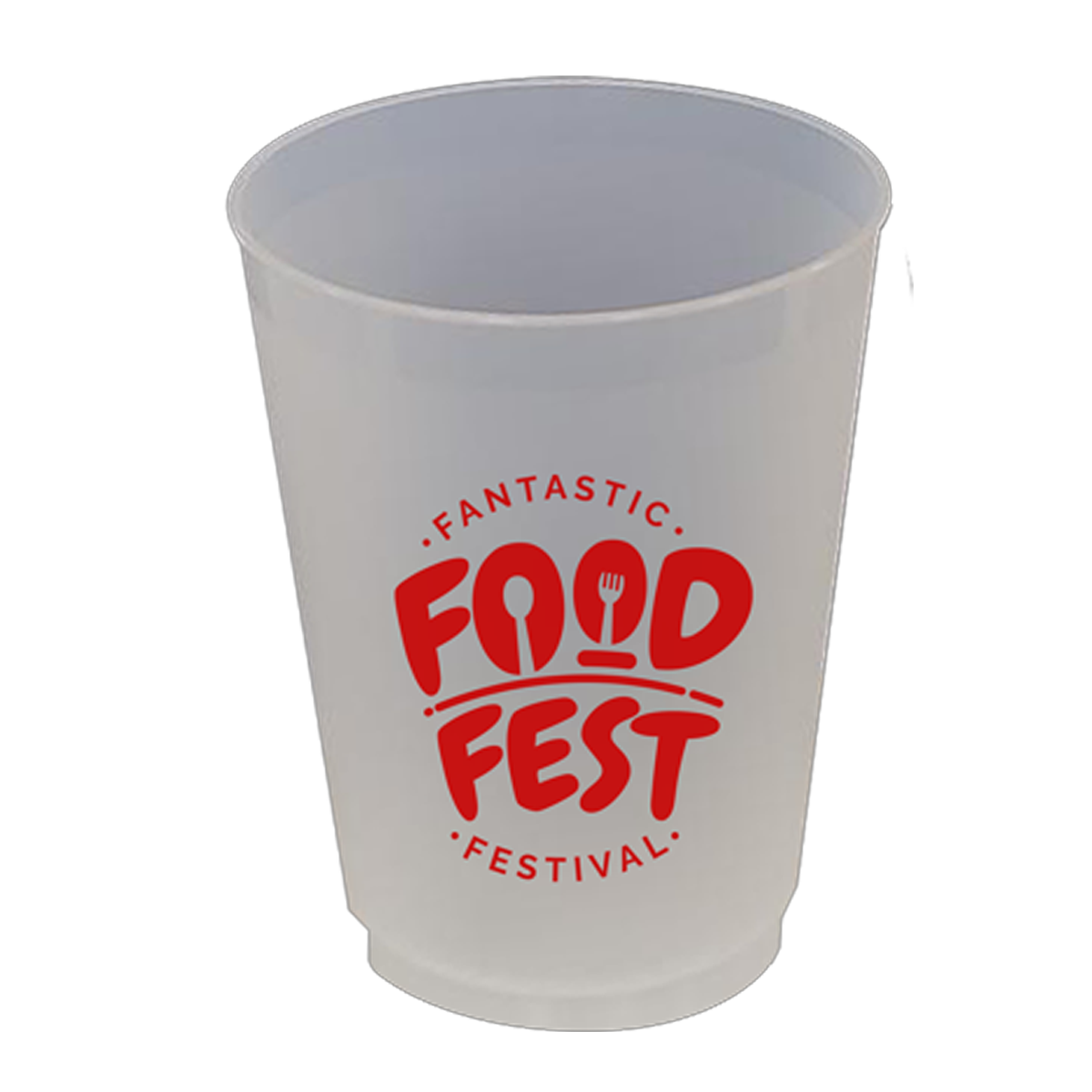 16 Oz Frost Flex Cup, Screen Print