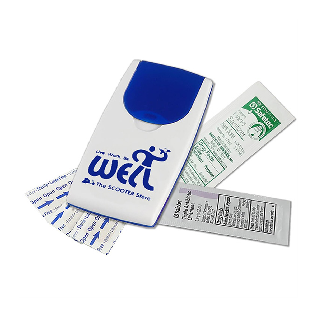 Flip-Top Sanitizer Kit, Pad Print