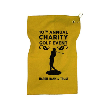 Micro Fiber Golf Towel, Screen Print