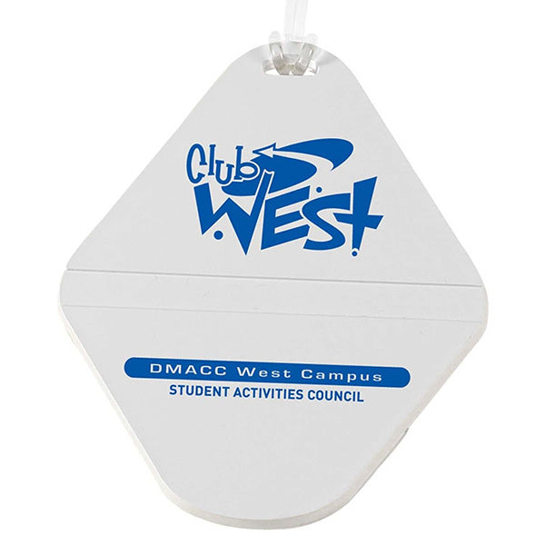 Teardrop Golf Bag Tag, Screen Print