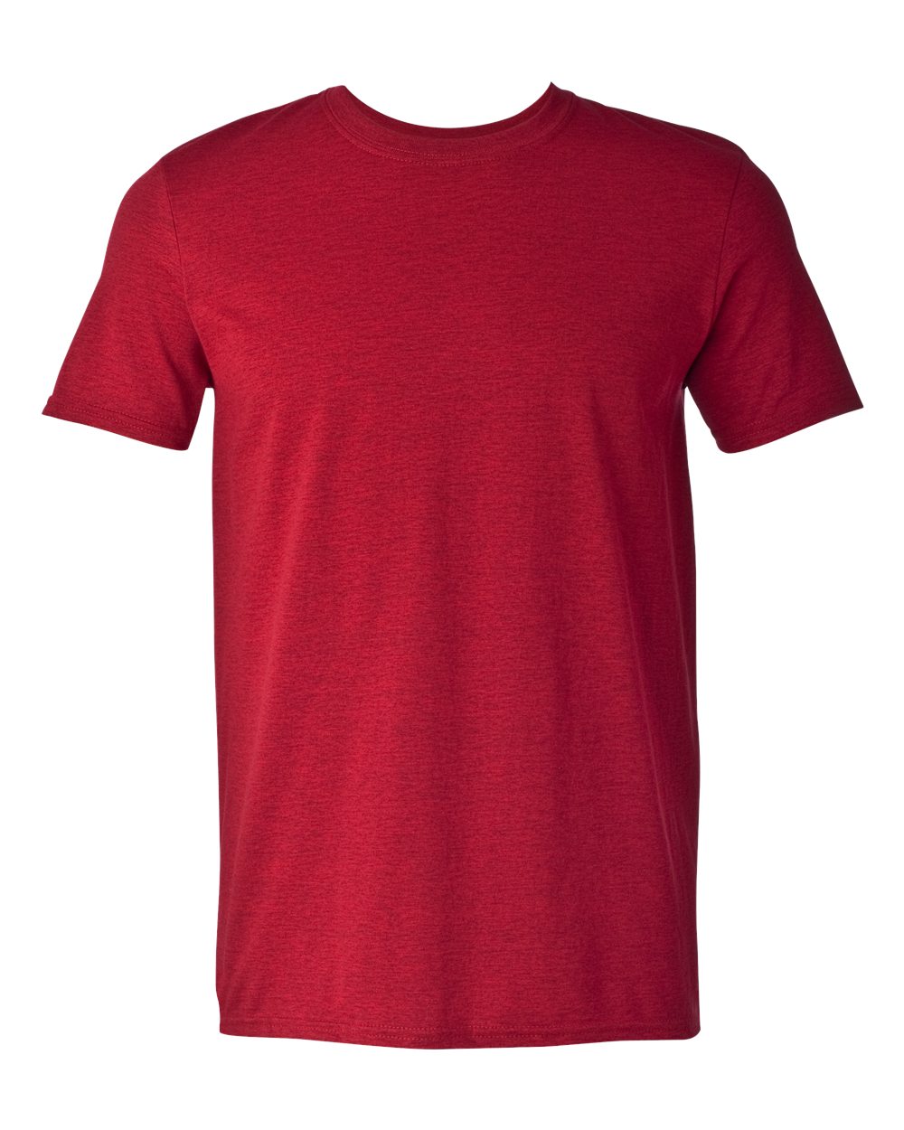 Gildan G500 Classico T-Shirt Uomo In Cotone 100% - Confezione Da 2, Colore Rosso Cenere (Red-Ash), Taglia M