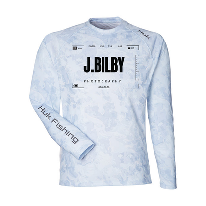 HUK Men's Lopro Camo Long-Sleeve T-Shirt, Screen Print