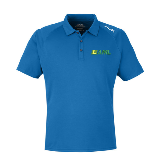 HUK Men's Lopro Solid Performance Polo