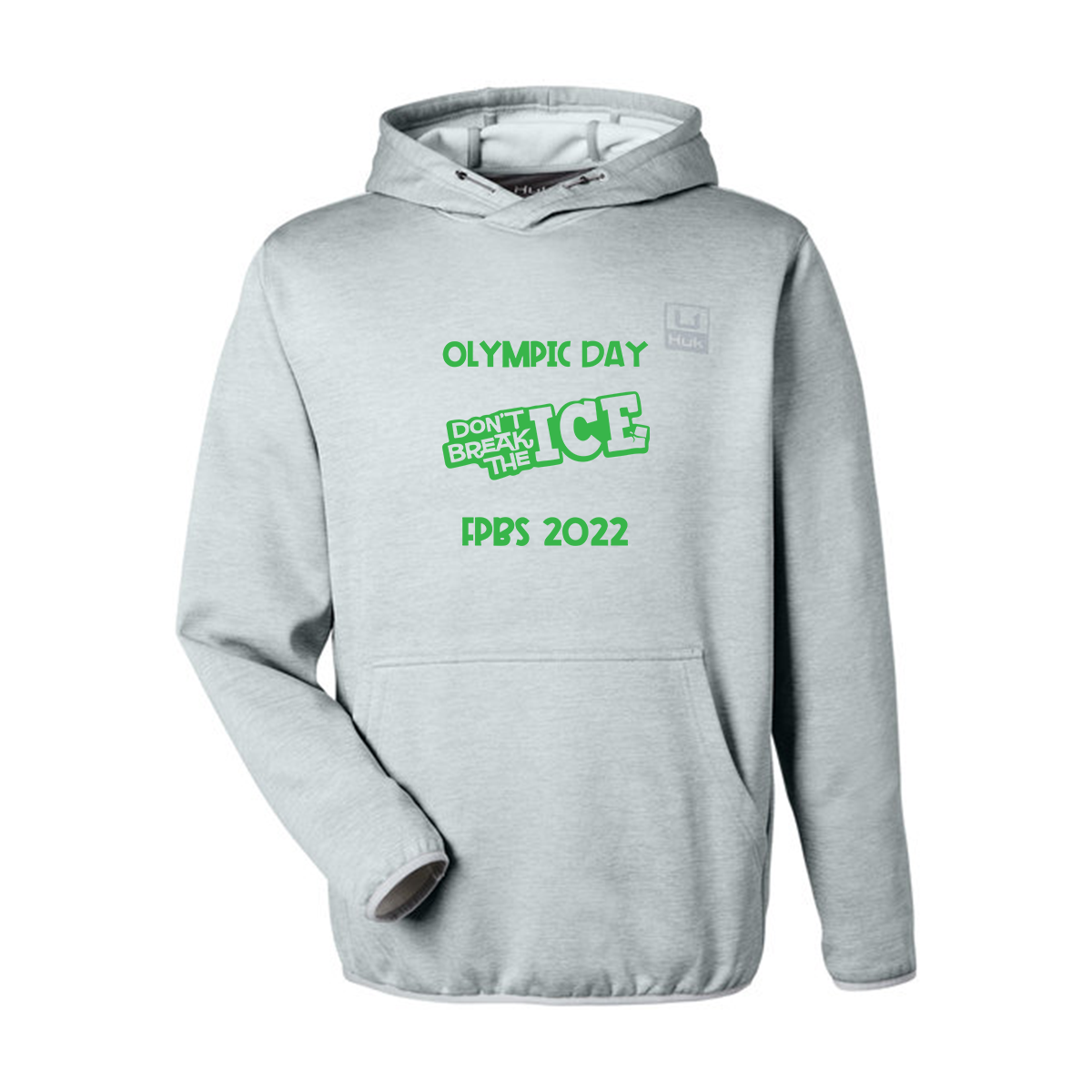 HUK Men's Performance Hooded Fleece Pullover, Screen Print