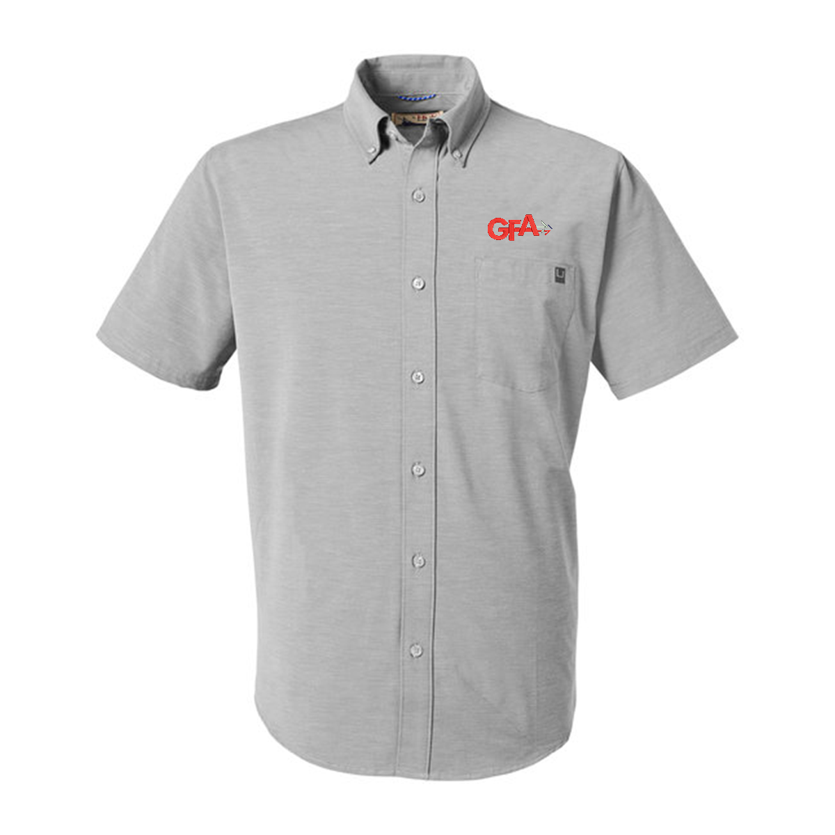 HUK Men's Kona Solid Short Sleeve Shirt