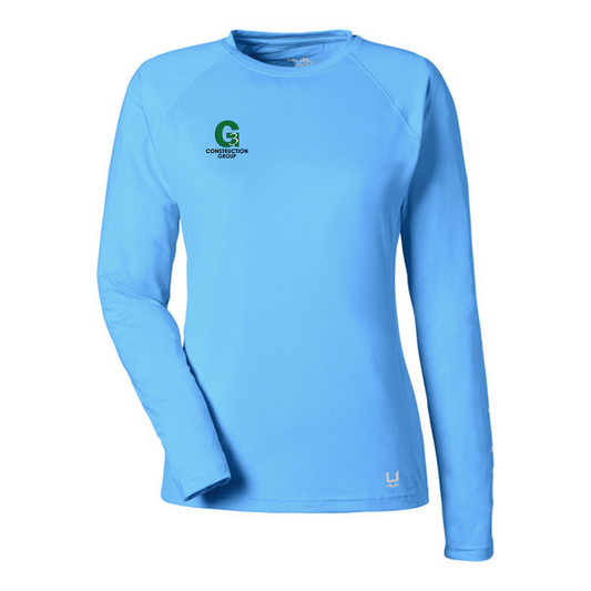 HUK Ladies' Pursuit Long-Sleeve T-Shirt, Full Color
