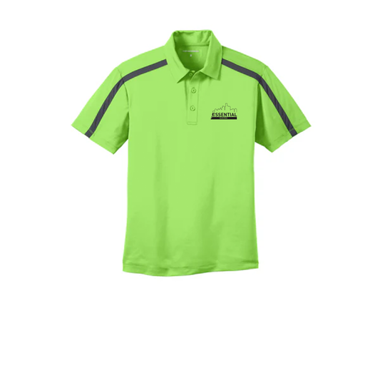 Port Authority® Silk Touch™ Performance Colorblock Stripe Polo, Full Color
