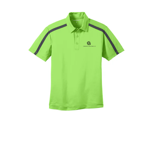 Port Authority® Silk Touch™ Performance Colorblock Stripe Polo, Printed