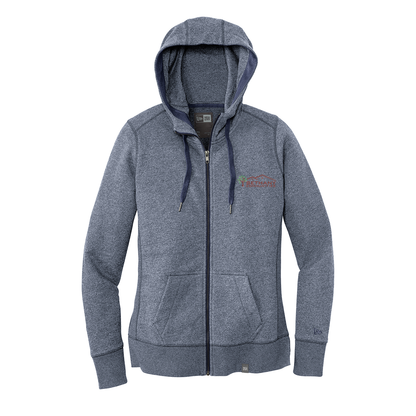 New Era® Women's French Terry Full-Zip Hoodie