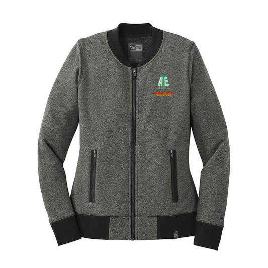 New Era® Women's French Terry Baseball Full-Zip