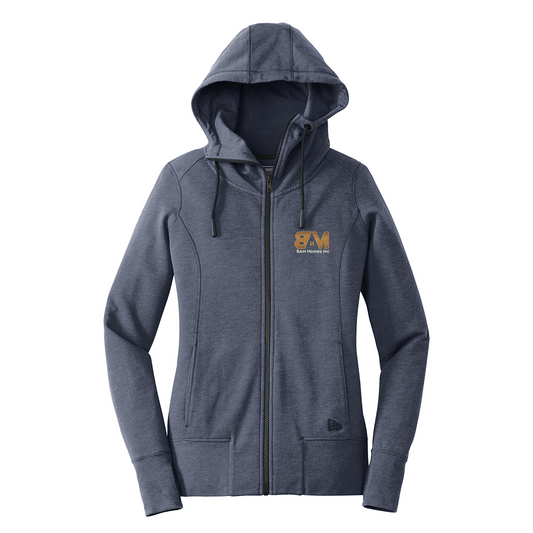 New Era® Women's Tri-Blend Fleece Full-Zip Hoodie