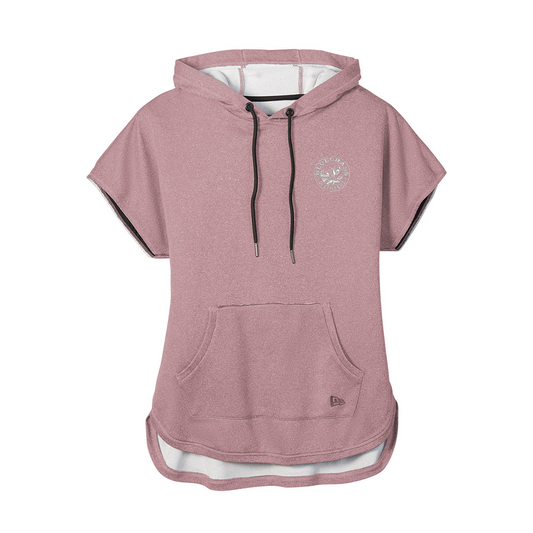 New Era® Women's Performance Terry Short Sleeve Hoodie