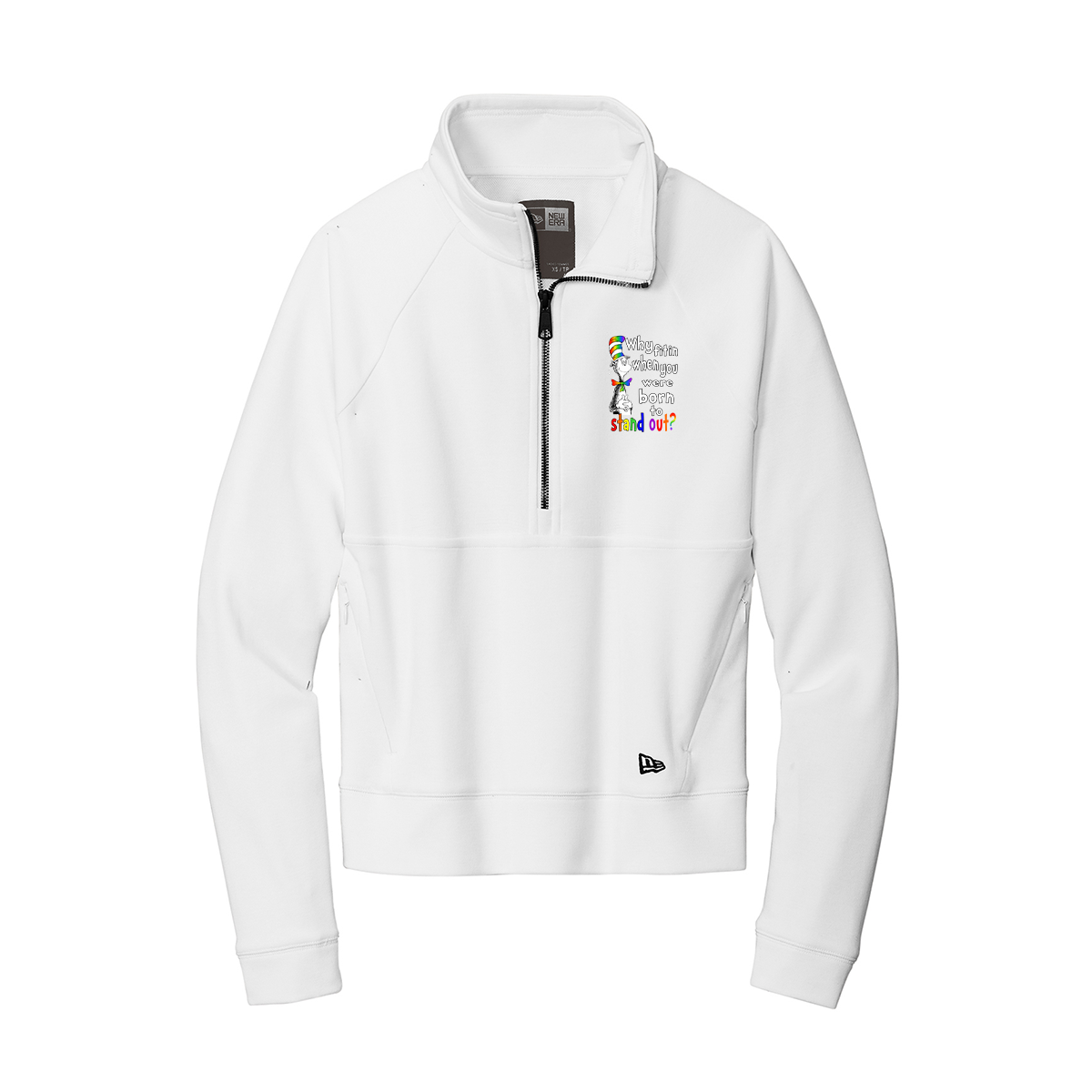 New Era® Women's STS 1/2-Zip, Full Color