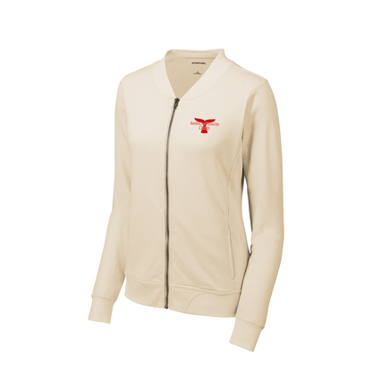 Sport-Tek® Women's Lightweight French Terry Bomber, Printed