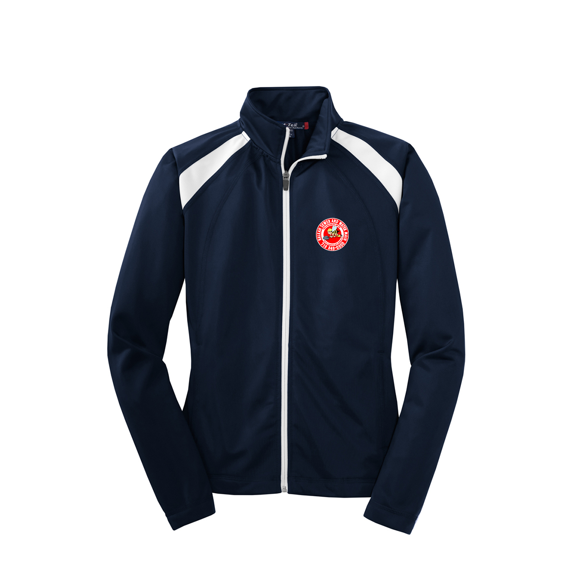 Sport-Tek® Women's Tricot Track Jacket, Full Color