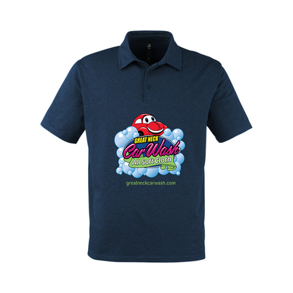 mdp1799 Glyder Men's Marbled Fairway Polo, Full Color