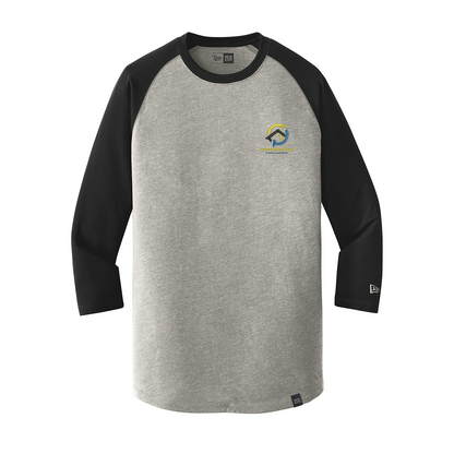 New Era® Heritage Blend 3/4-Sleeve Baseball Raglan Tee