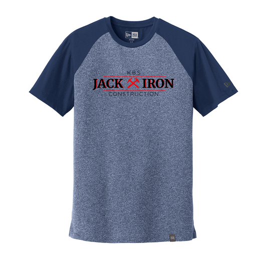 New Era® Heritage Blend Varsity Tee, Full Color