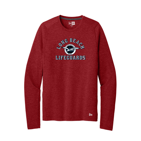 New Era® Series Performance Long Sleeve Crew Tee, Full Color