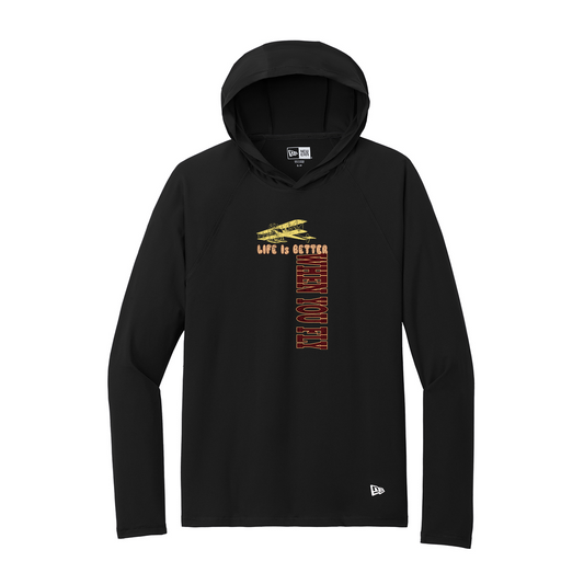 New Era® Power Long Sleeve Hoodie, Full Color