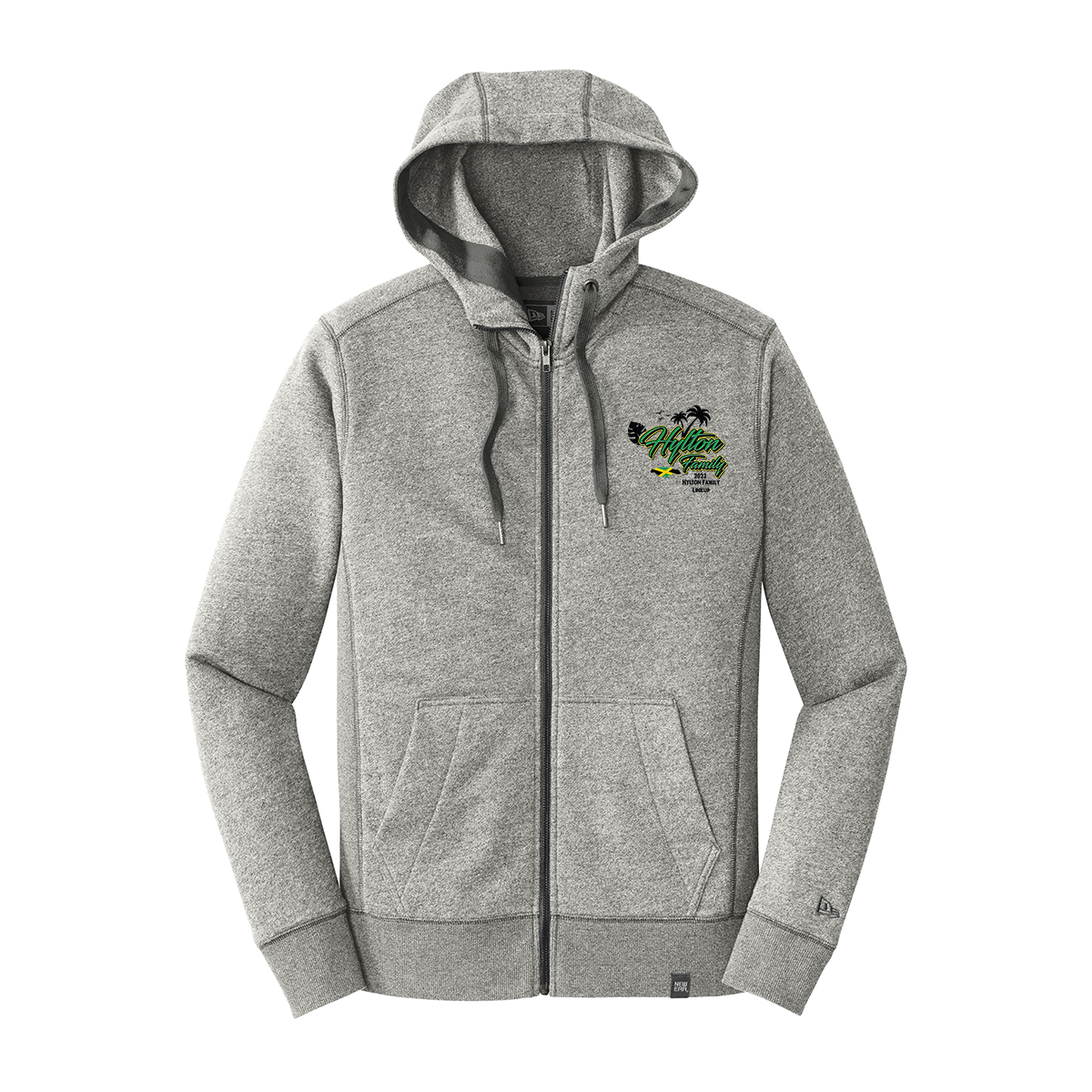 New Era® French Terry Full-Zip Hoodie, Full Color