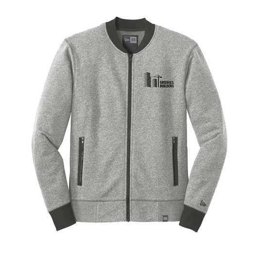New Era® French Terry Baseball Full-Zip, Printed