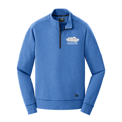 New Era® Tri-Blend Fleece 1/4-Zip Pullover, Printed