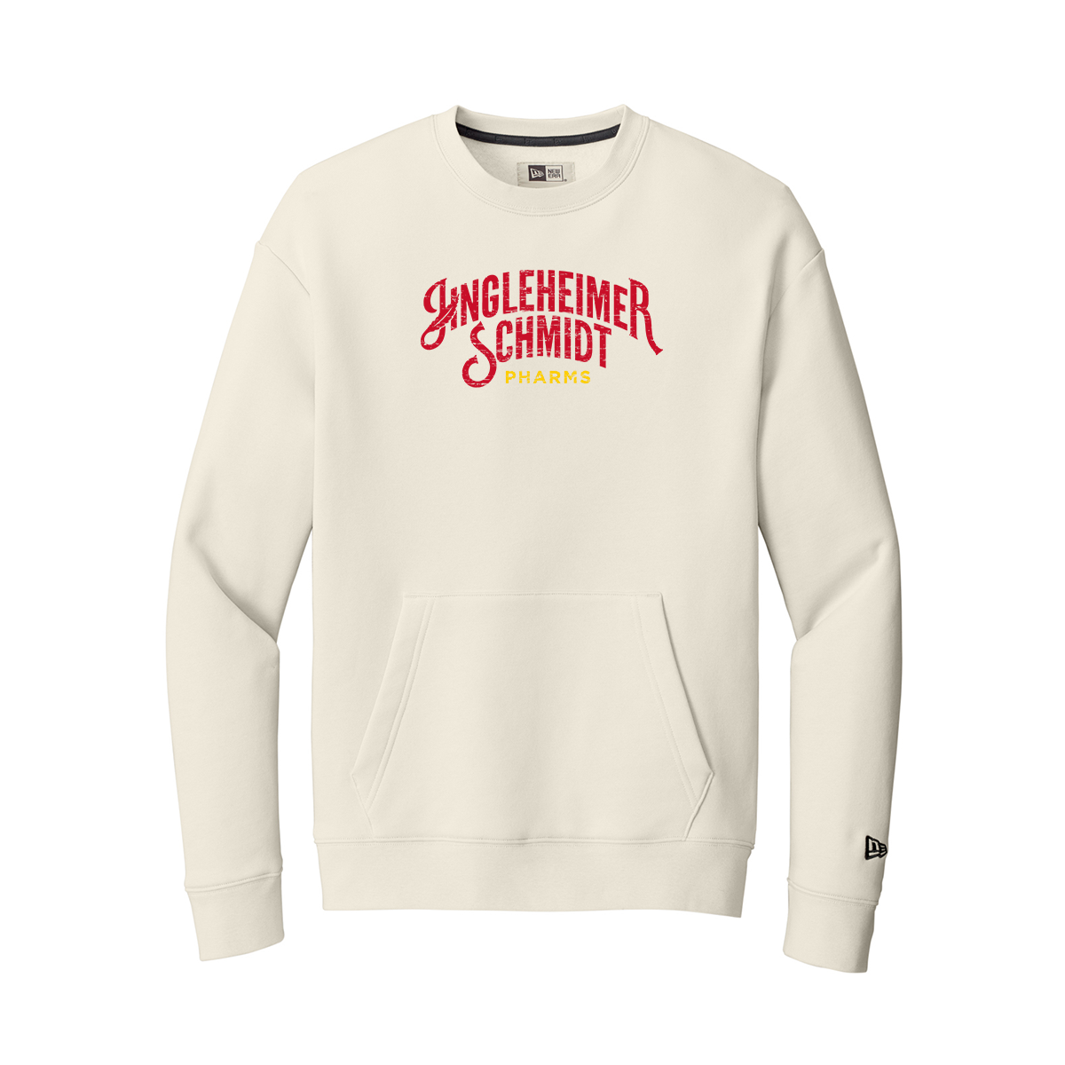 New Era ® Heritage Fleece Pocket Crew, Printed