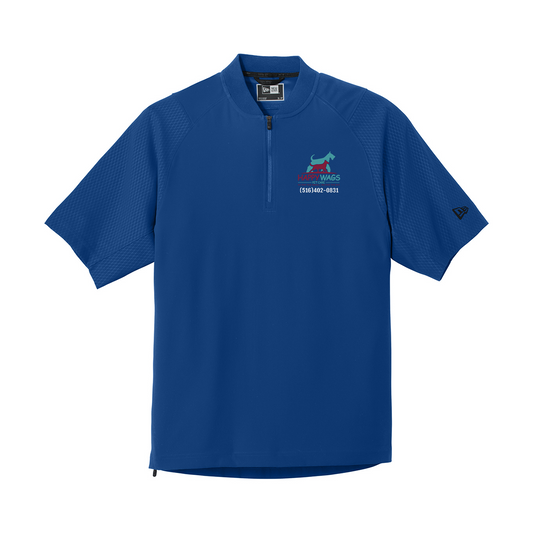 New Era® Cage Short Sleeve 1/4-Zip Jacket, Full Color