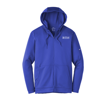Nike Therma-FIT Full-Zip Fleece Hoodie, Screen Print