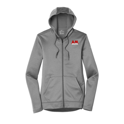 Nike Women's Therma-FIT Full-Zip Fleece Hoodie, Full Color