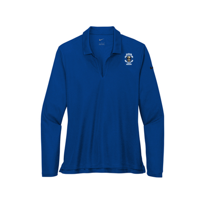 Nike Women's Dri-FIT Micro Pique 2.0 Long Sleeve Polo, Full Color
