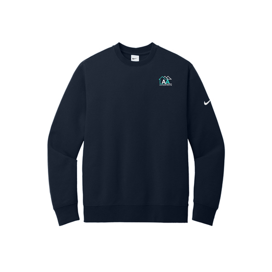 Nike Club Fleece Sleeve Swoosh Crew, Full Color