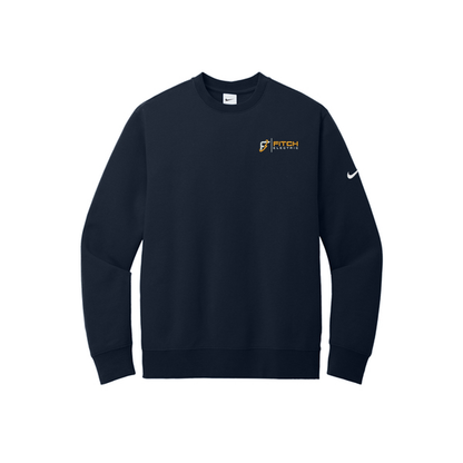 Nike Club Fleece Sleeve Swoosh Crew