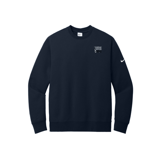 Nike Club Fleece Sleeve Swoosh Crew, Screen Print