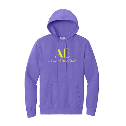 Port & Company® Beach Wash® Garment-Dyed Pullover Hooded Sweatshirt, Printed