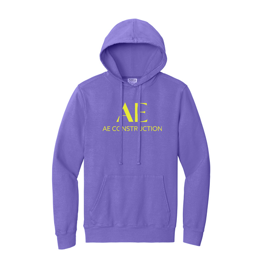 Port & Company® Beach Wash® Garment-Dyed Pullover Hooded Sweatshirt, Printed