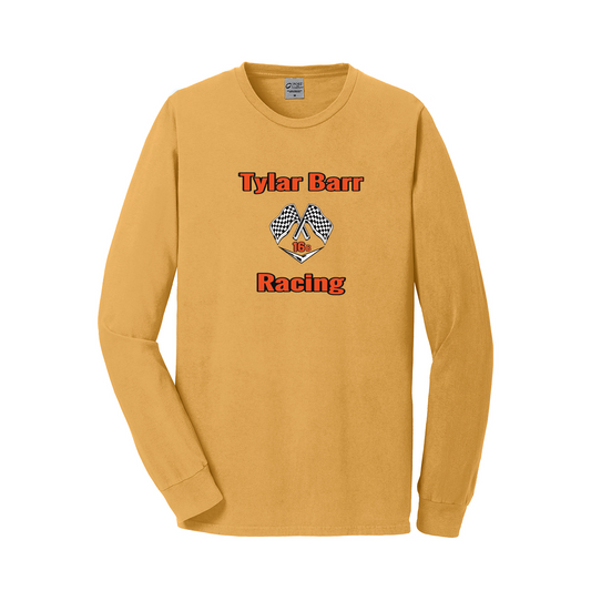 Port & Company® Beach Wash® Garment-Dyed Long Sleeve Tee, Full Color