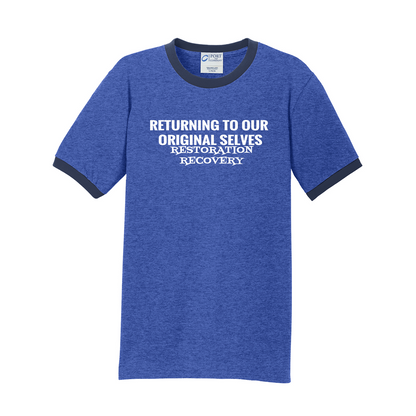 Port & Company® Core Cotton Ringer Tee, Printed