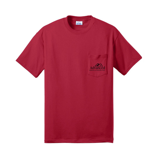 Port & Company® Tall Core Blend Pocket Tee, Printed