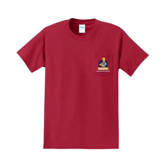 Port & Company®  Tall Essential Pocket Tee, Full Color