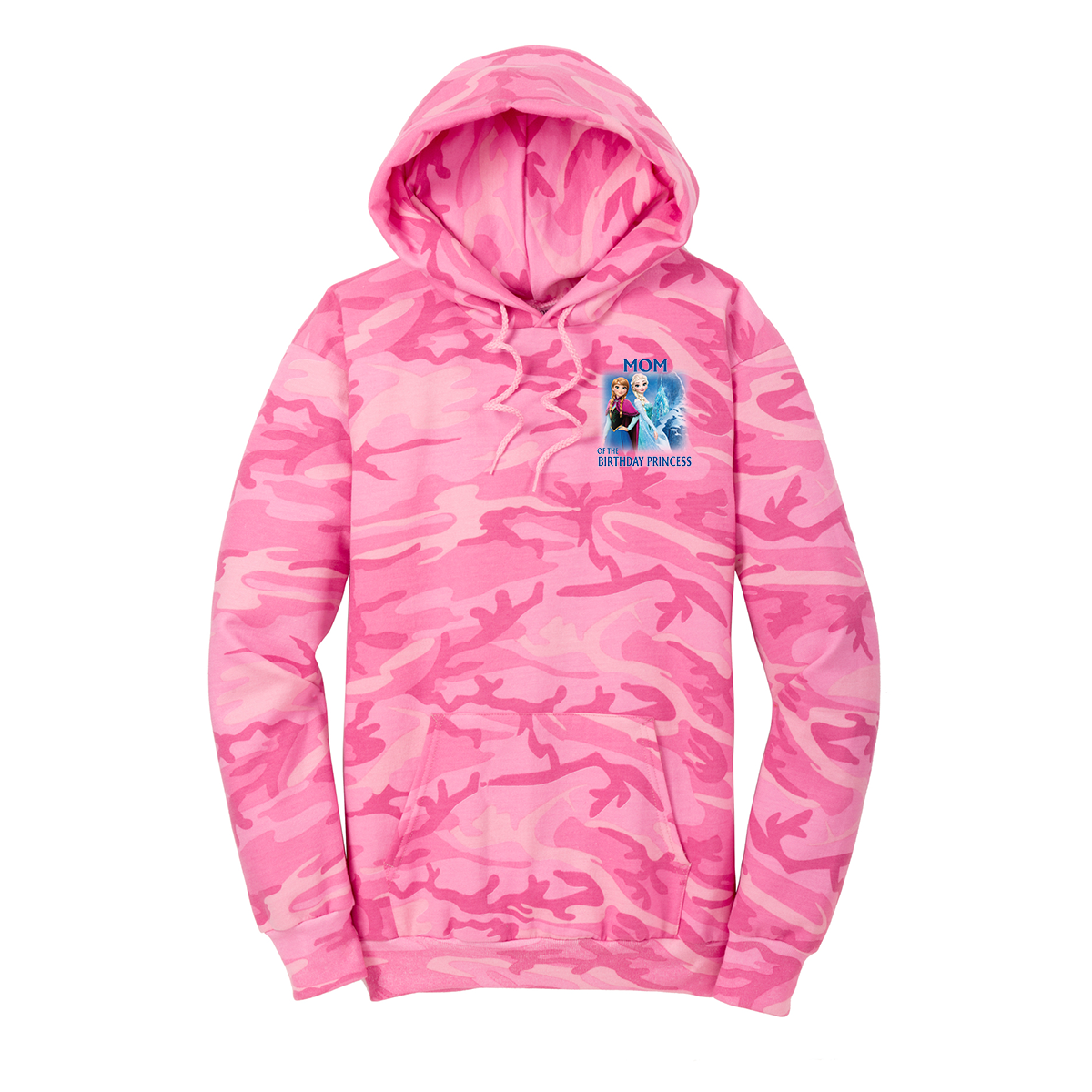 Port & Company® Core Fleece Camo Pullover Hooded Sweatshirt, Full Color