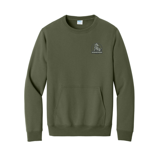Port & Company® Core Fleece Crewneck Pocket Sweatshirt