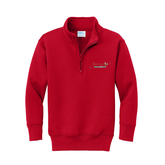 Port & Company ® Youth Core Fleece 1/4-Zip Pullover Sweatshirt